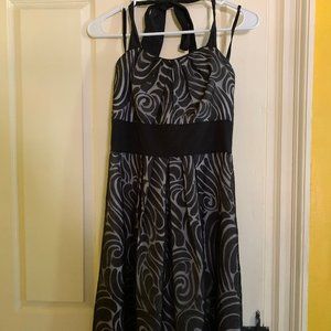 black house white market halter dress